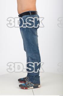 Leg reference blue jeans of Orville 0003